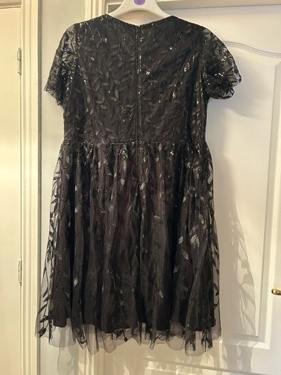 Shein black sparkle dress