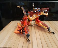 LEGO Ninjago Fire Dragon (Kai Fire Dragon / Empire Dragon from Set 71753 or similar) - Used, Built