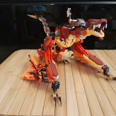 LEGO Ninjago Fire Dragon (Kai Fire Dragon / Empire Dragon from Set 71753 or similar) - Used, Built