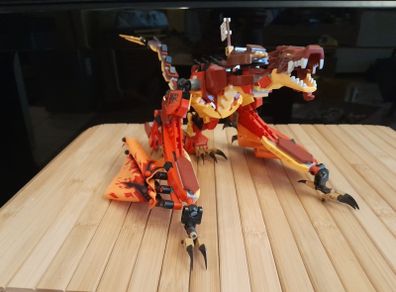 LEGO Ninjago Fire Dragon (Kai Fire Dragon / Empire Dragon from Set 71753 or similar) - Used, Built