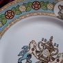 Soccer Fans A Rare !  Vintage Elizbethan Fine BONE China Plate 10.5 ins  100th  Football Final Manchester City  v Tottenham  Hotspur  9th May 1981 Commemorative Lpate Programmes lunches Banquet Details  TEAM winners over the years Image 4