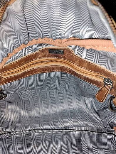 Spikes and Sparrow large brown genuine leather handbag in very good condition with zipped closure and internal pockets and a zipped external pocket see last five photos for exact measurements FREE STANDARD POSTAGE INCLUDED