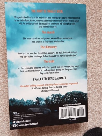 David Baldacci Atlee Pine complet 4 book set