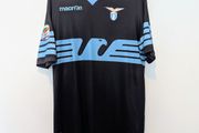 S.S. Lazio 2015-16 Away Shirt (XL) - Black Eagle Kit | Macron