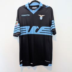 S.S. Lazio 2015-16 Away Shirt (XL) - Black Eagle Kit | Macron