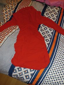 Womens red dress