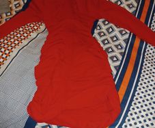 Womens red dress
