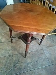 Hexagon side table