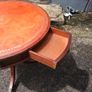 Vintage Round pedestal table Image 3