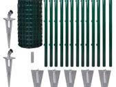 Euro Fence Steel 25x0.8 m Green