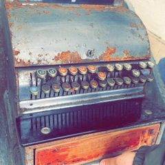 Vintage cash register