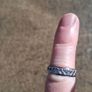 9k Gold 1970'S Full Eternity Ring(3 grams) Image 3