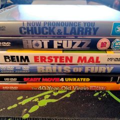 6 Comedy HD DVD's