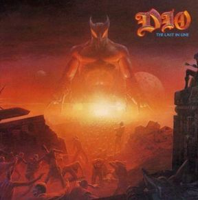 DIO The last in line  Rare Irish translucent vinyl. There is a mark on B3 which causes a skip. Otherwise vinyl is NM. Has original inner picture sleeve vinyl record. Note the low price due to a skip