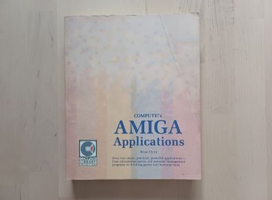 Amiga Applications Book by Brian Flynn Vintage Retro Computing Manual 1986