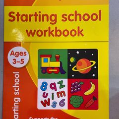 Starting school works on easy learning age 3-5 new