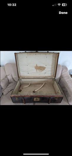 Old style suitcases