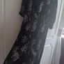 Gallery Black Velvet Dress  with silver embellishments Image 3