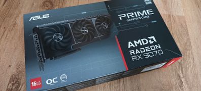ASUS rx9070 prime OC 16gb unused