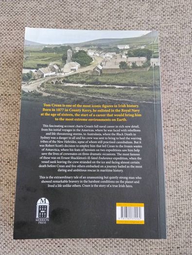 Crean The extraordinary life of an Irish Hero by Tim Foley 2023 in very good condition FREE STANDARD POSTAGE INCLUDED