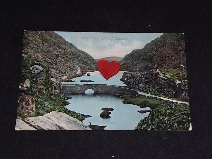 Ireland Postcard : Serpent Lake , Gap of Dunloe , Killarney , Co. Kerry - 1920s