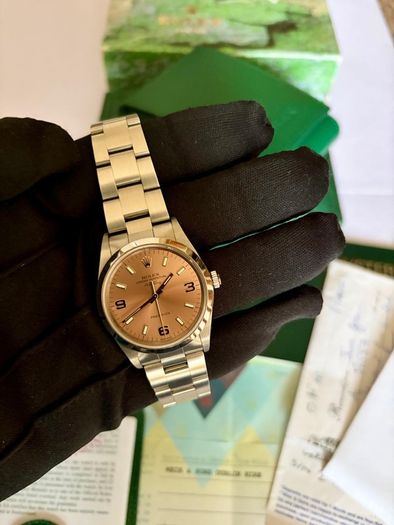 Rolex Air King pink 34mm