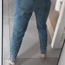 Grlfrnd Denim Jeans Pearls Image 5