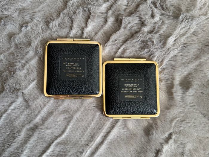 Victoria Beckham x Estee  Lauder Bronzer and Higlighter Duo Compact Bundle