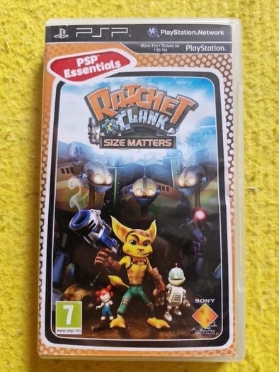 Ratchet and Clank Size Matters PSP PlayStation games Original
