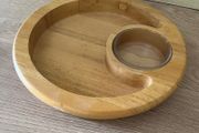 Wooden Dip Serving Dish