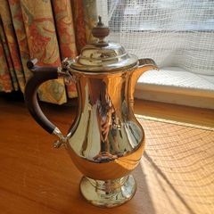 Vintage Silver-Plated Coffee Jug, EPNS A1, Classic Elegant Design