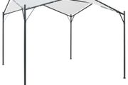 Gazebo 3x3x2.6 m White 180 g/sqm