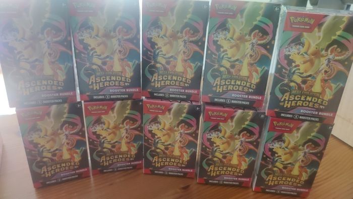 Pokemon Ascended Heroes Booster Bundles