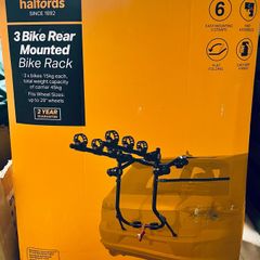 3 Bike Rear Mounted Rack