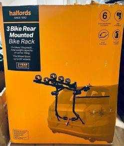 3 Bike Rear Mounted Rack
