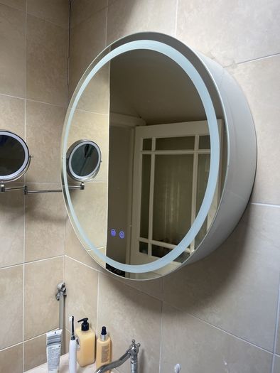 Circular Bathroom Cabinet