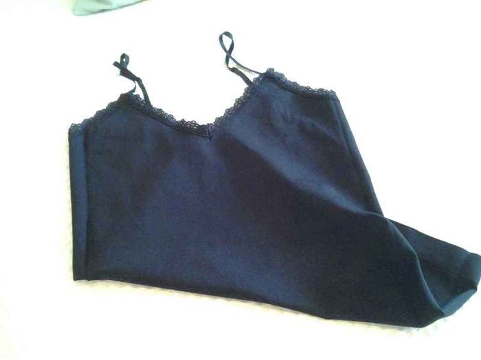 Black Strappy Top - Size 8