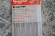 white louvre vent