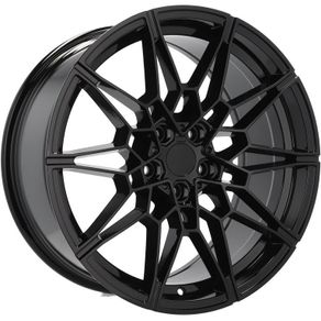 19" 826M Type Black Alloy Wheels Bmw Audi Mercedes Seat Skoda Vw Opel 5x112/ 5x120