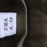 M&S cotton khaki trousers Image 2