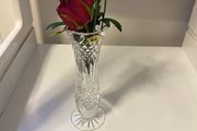 Tyrone crystal stem vase