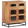 Sideboard 60x35x70 cm Solid Acacia Wood Image 8