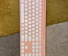Pink Keyboard and mouse - Wireless