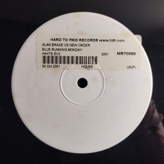Alan Braxe & Fred Falke Vs New ORDER! - Blue Intro - Scarce White Label! - Classic Early 00s HOUSE Mash-UP!