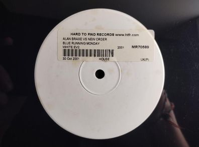 Alan Braxe & Fred Falke Vs New ORDER! - Blue Intro - Scarce White Label! - Classic Early 00s HOUSE Mash-UP!
