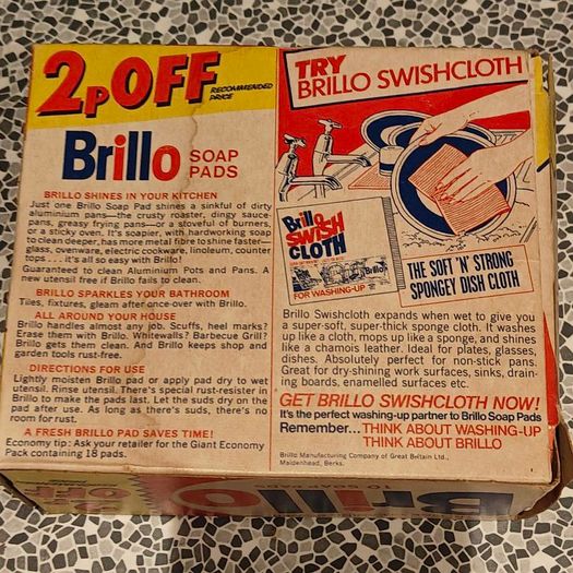 Vintage Brillo Soap Pads 18 pack