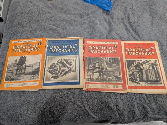 vintage practical mechanics magazines