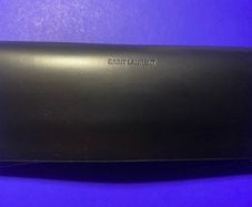 Yves Saint Laurent leather case sunglasses