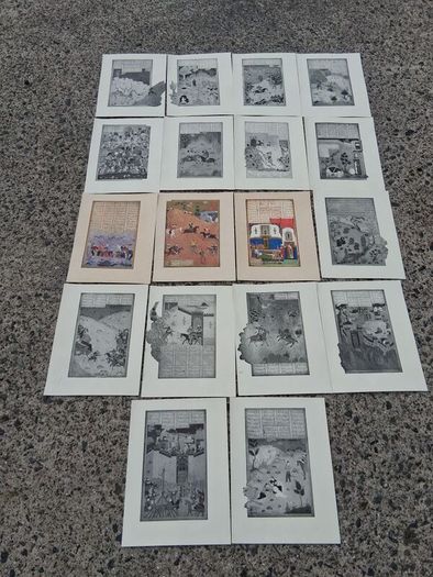 18 x 15th Century Persian Quality Prints