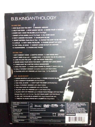 B.B. King Anthology - 2 CD and DVD set
